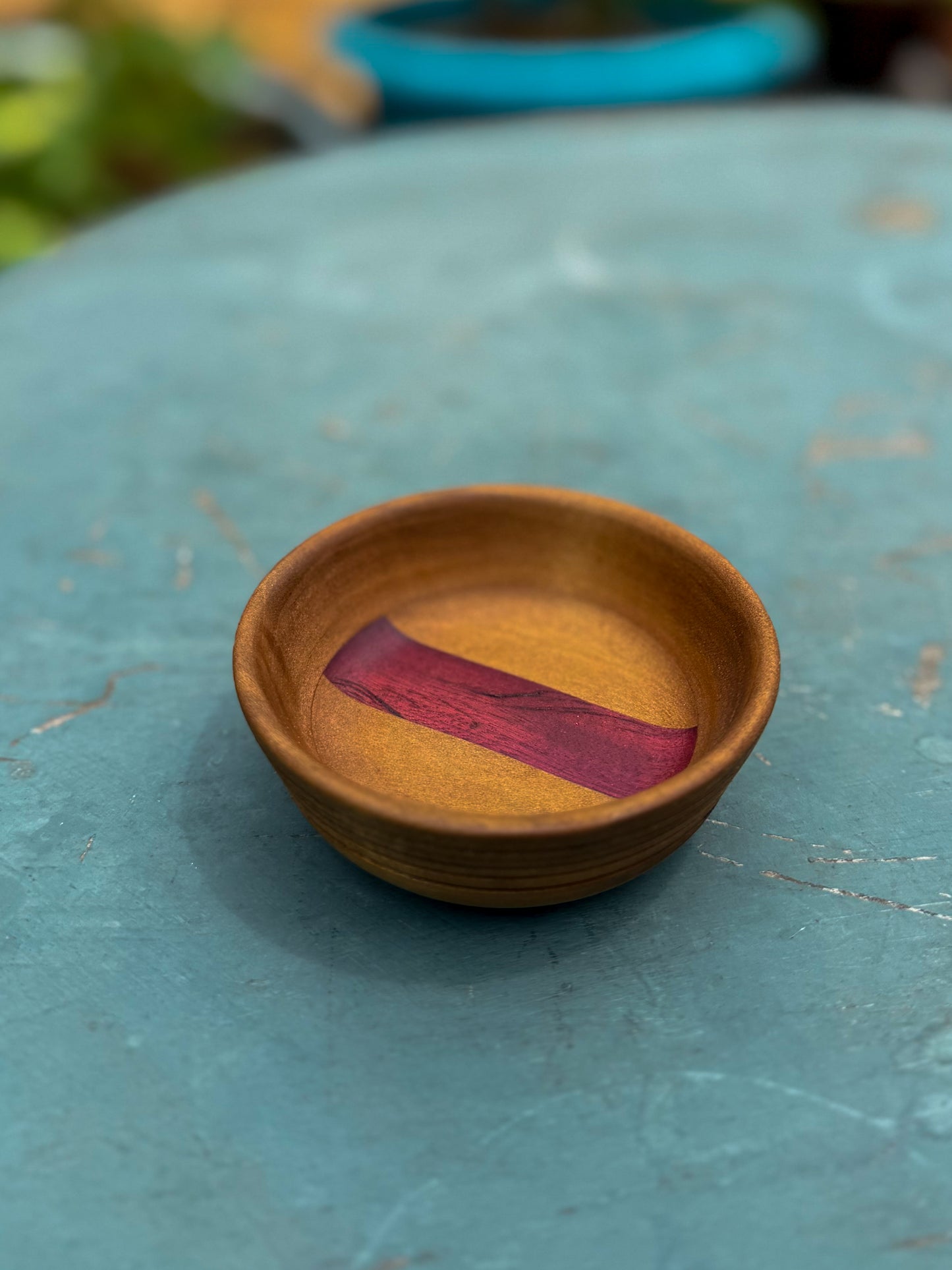 Violet Split No. 01 | Handmade Purpleheart Bowl