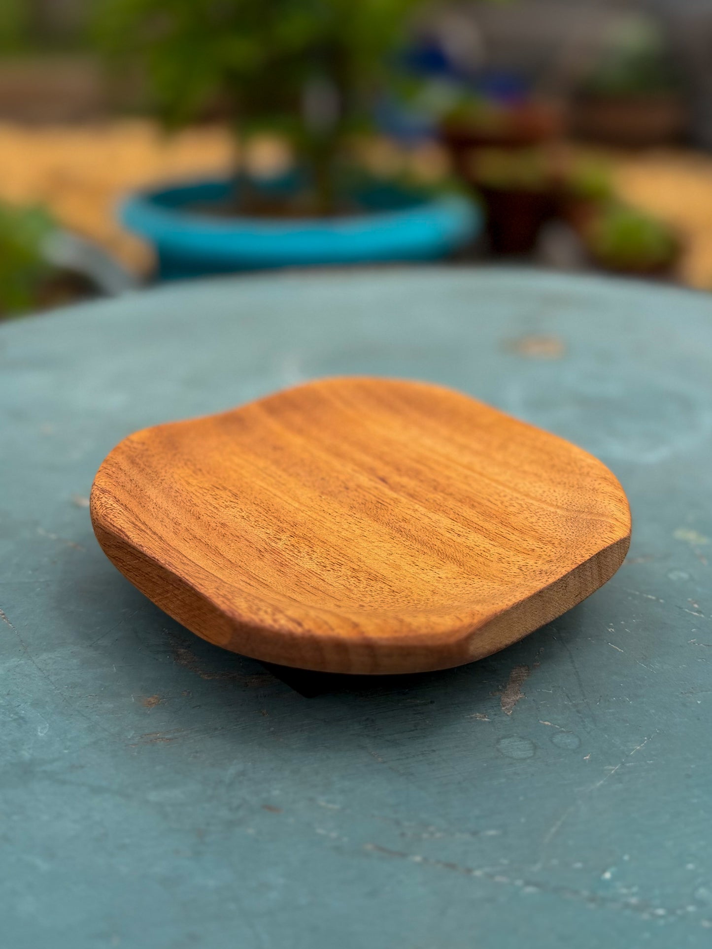 Sapele Plane No. 02 | Handmade African Sapele Tray